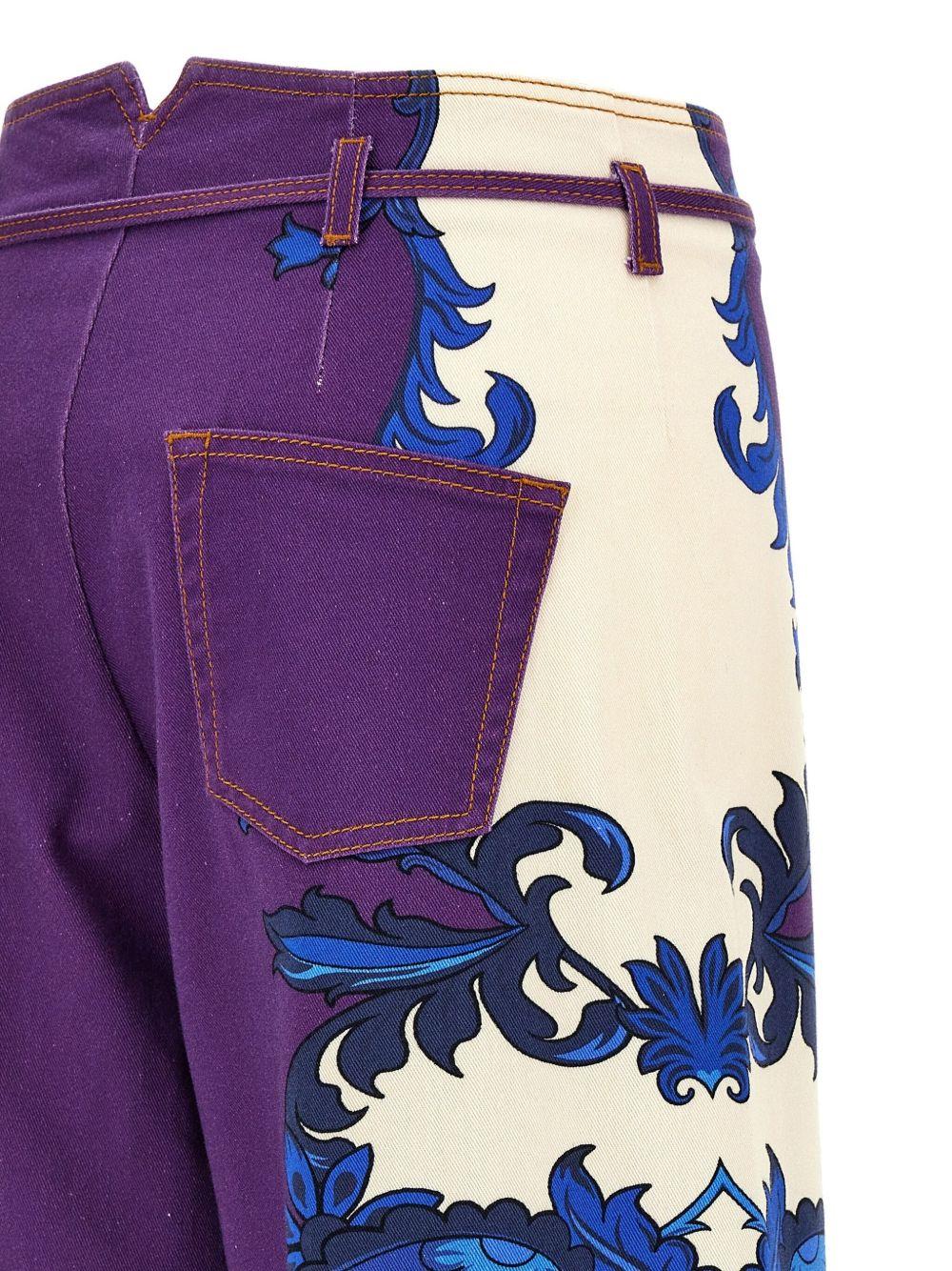 Paisley print trousers WRNB0006 AK900X0805 ETRO