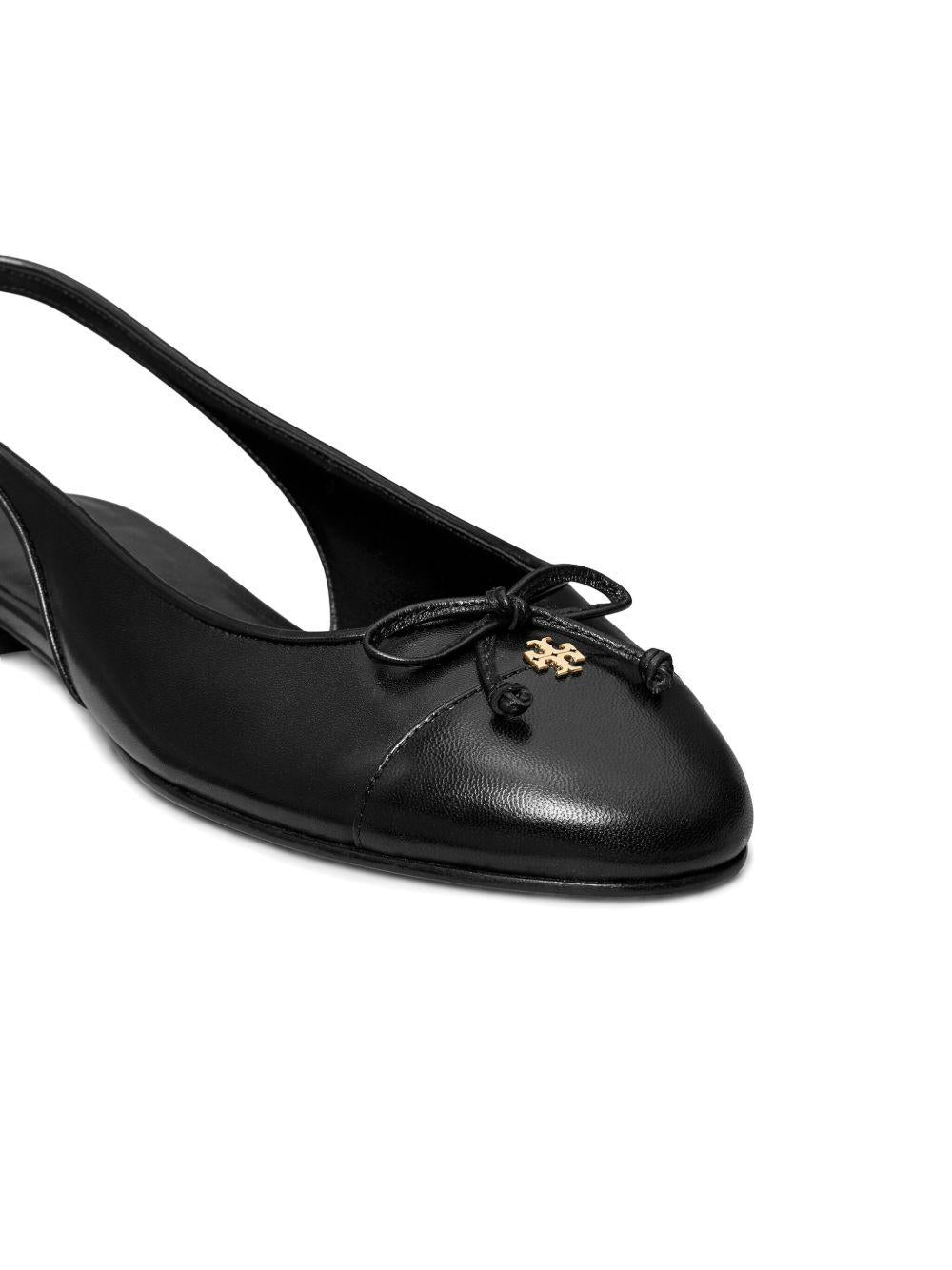 Logo paque ballerina shoes 166592 004 TORY BURCH