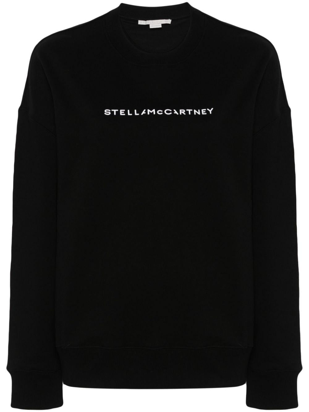 Logo-print cotton sweatshirt 6J0263 3SPY501000 STELLA McCARTNEY