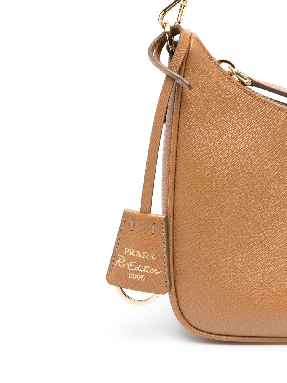 Re-Edition 2005 leather shoulder bag<BR/><BR/> 1BH204 NZVF03CW PRADA