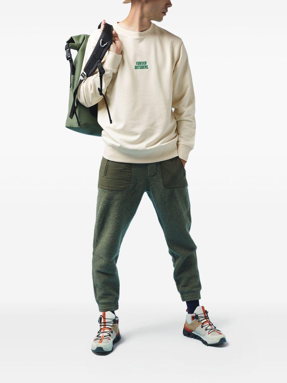 Cotton Sweatshirt MARLENE CHALK CAFÉ DU CYCLISTE