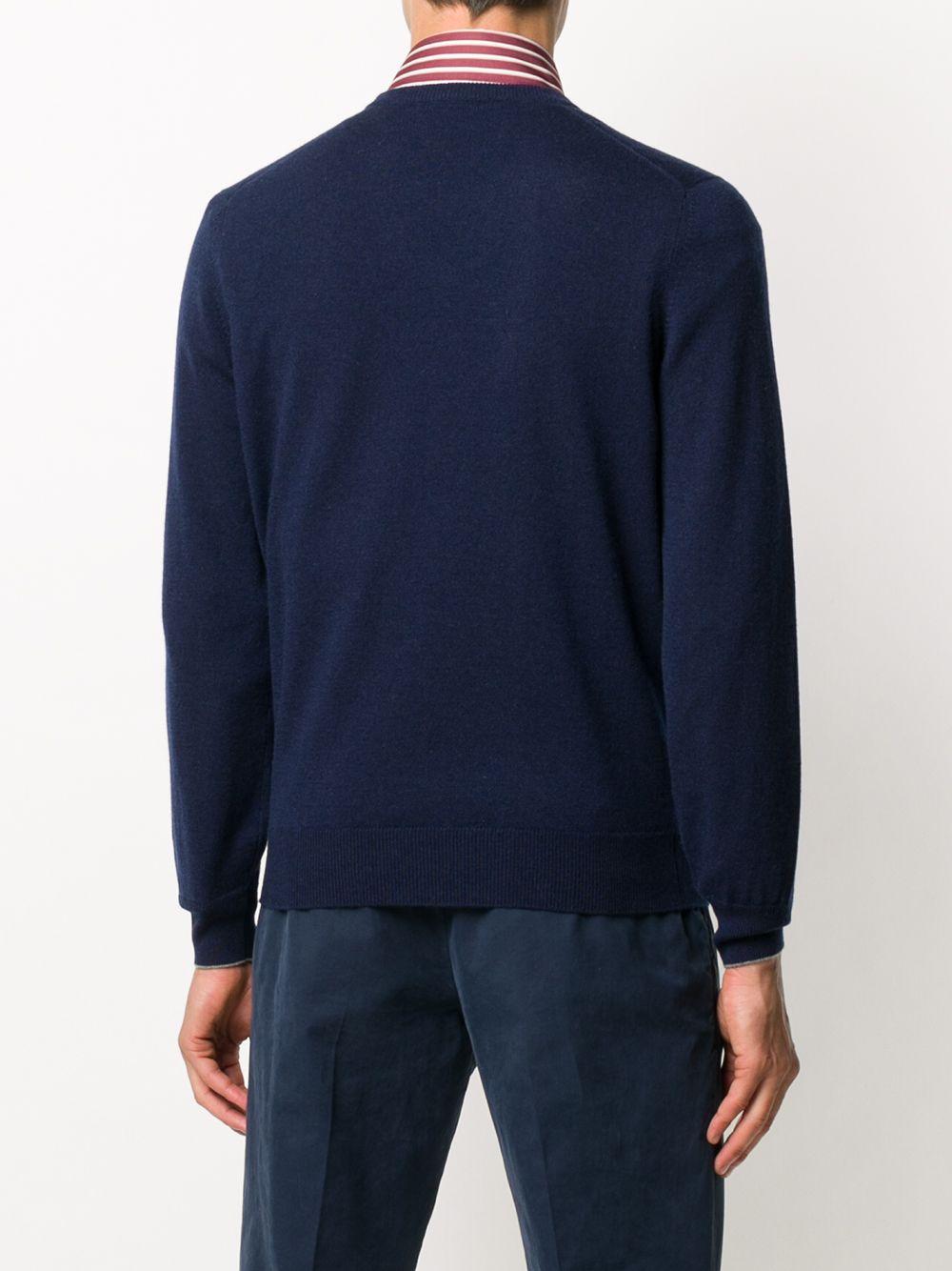 Cashmere V-neck sweater M2200162 CA058 BRUNELLO CUCINELLI