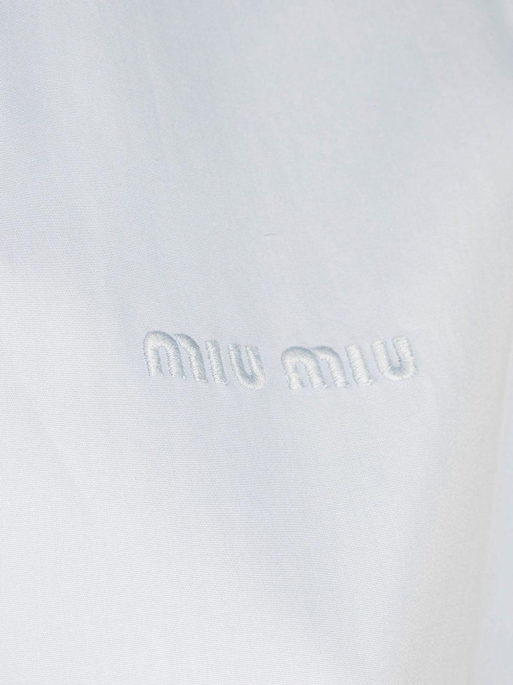 Poplin shirt MK169319SE S OOOF0013 MIU MIU