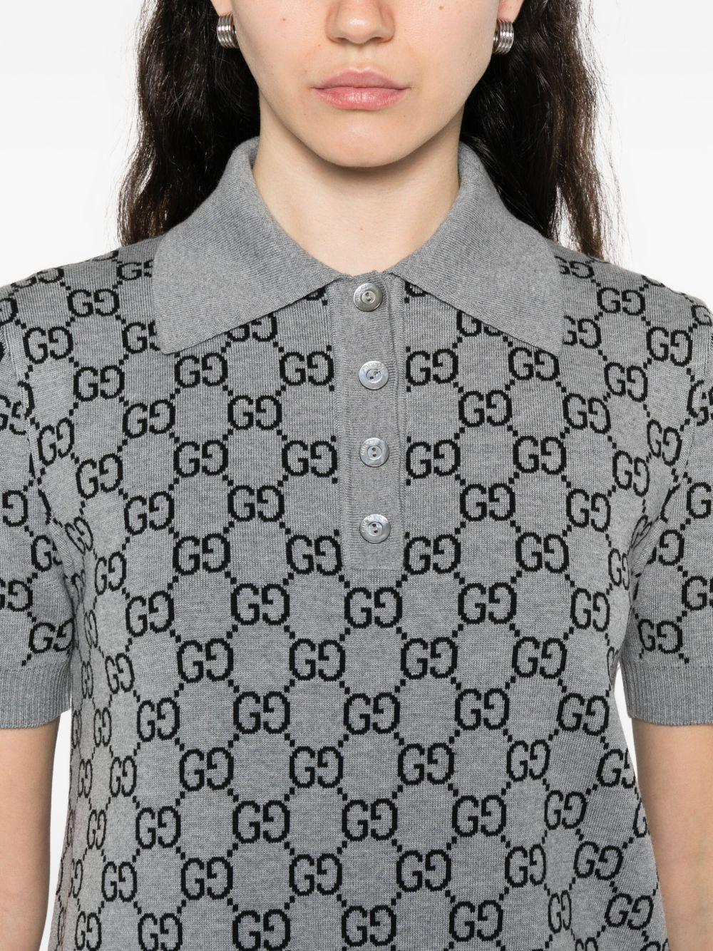 GG wool jacquard polo dress 836164 XKEJP1045 GUCCI