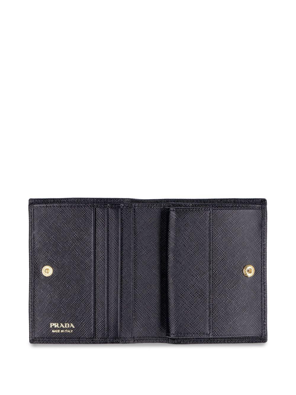Small Saffiano Leather Wallet 1MV204QWA F0002 PRADA