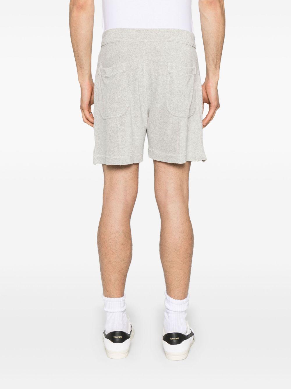 Piped-trim track shorts<BR/><BR/><BR/> JTR005 JMC053S25IG030 TOM FORD