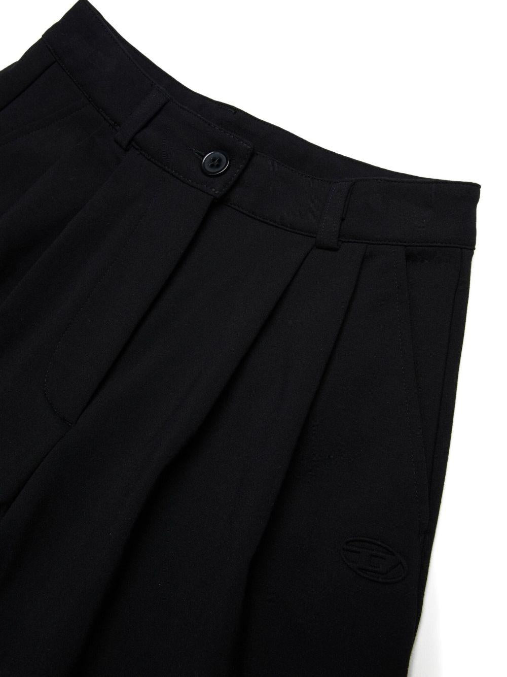 Fluid shorts with pleats J02674 KYATEK900 DIESEL KIDS