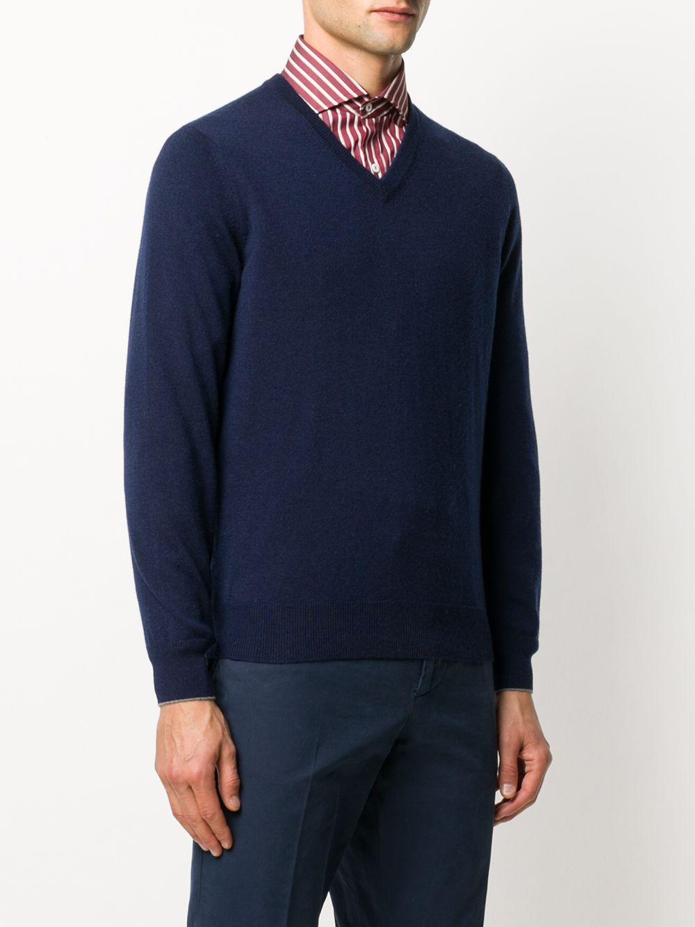 Cashmere V-neck sweater M2200162 CA058 BRUNELLO CUCINELLI