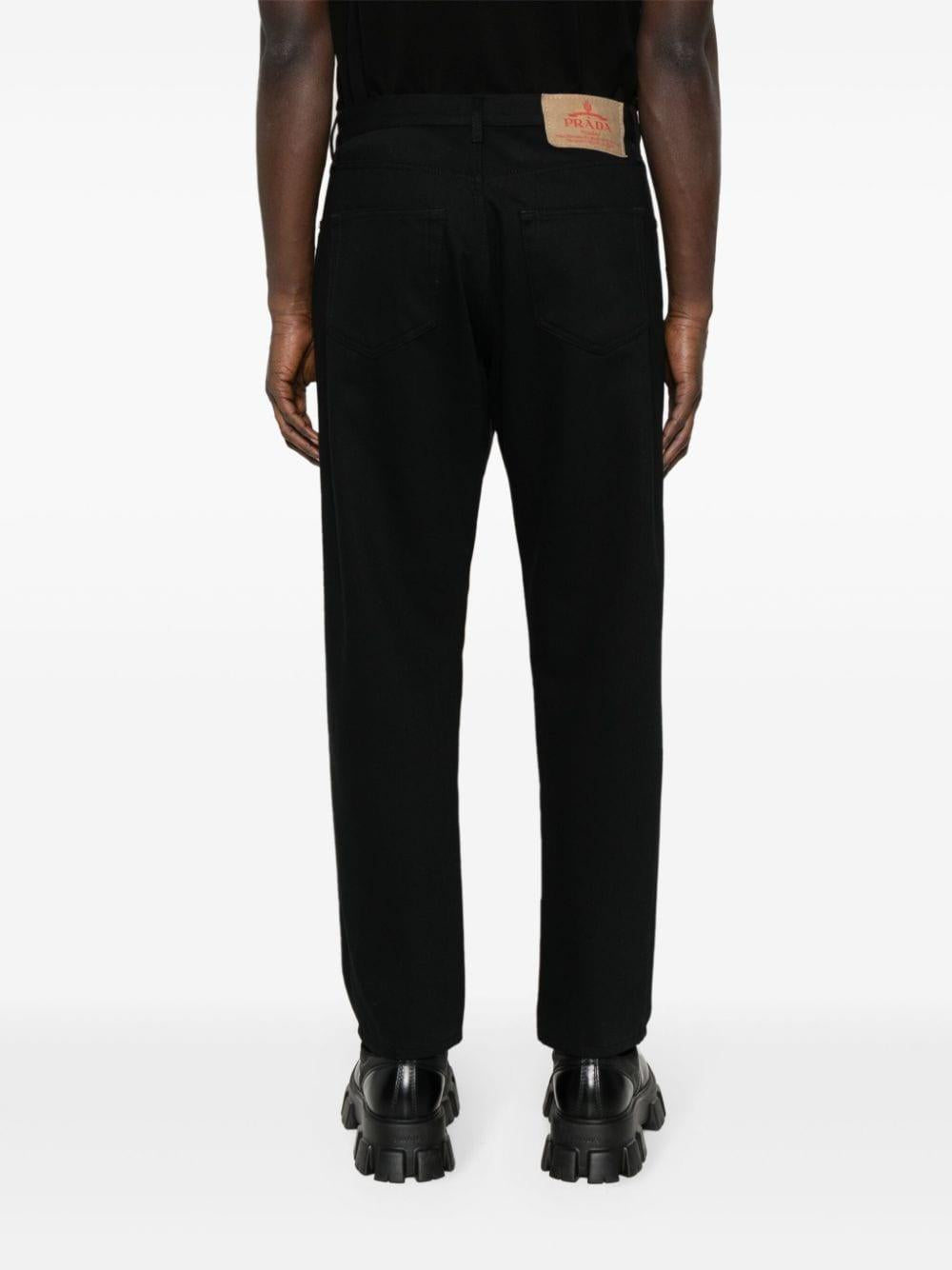 Mid-rise tapered jeans<BR/><BR/><BR/> GEP371 1ZFBF0557 PRADA