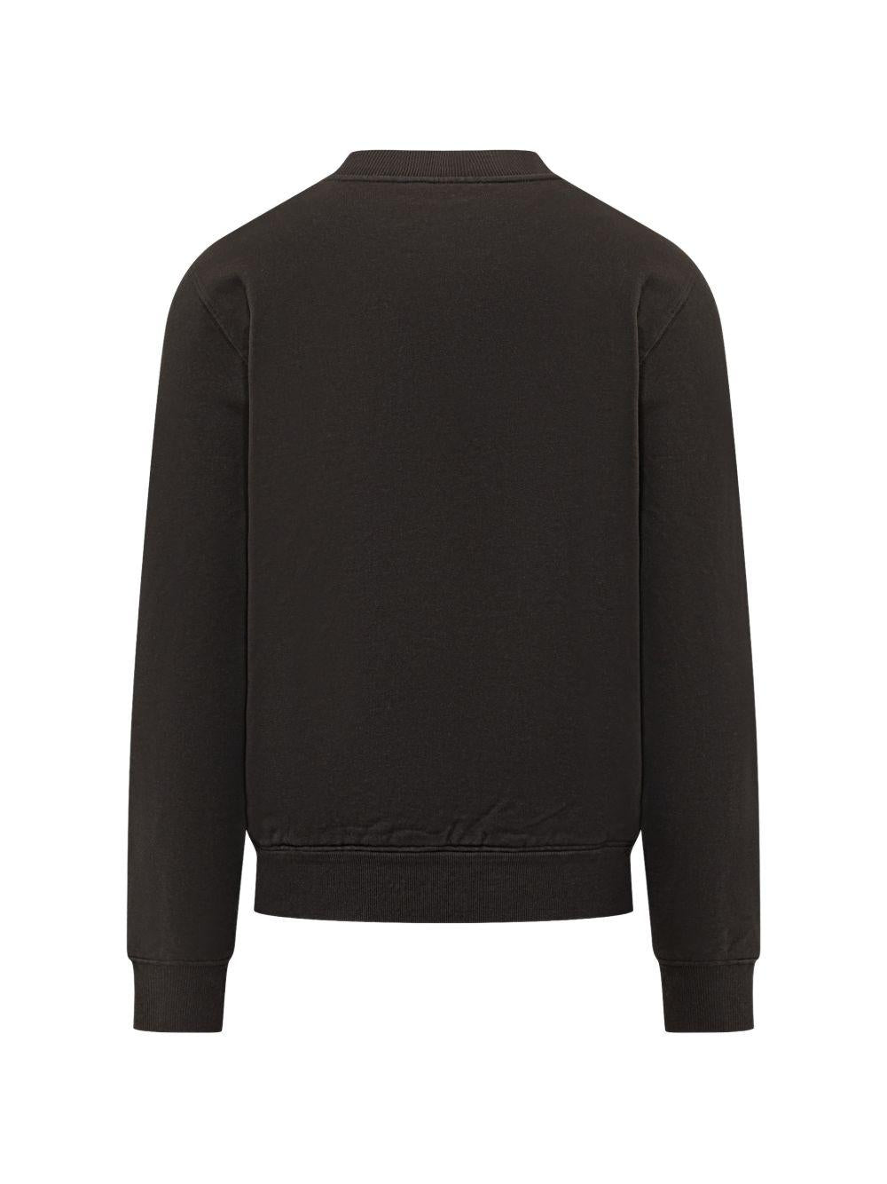 Sweatshirt with heraldic patch G9ABJZ G7PZTN0000 DOLCE & GABBANA