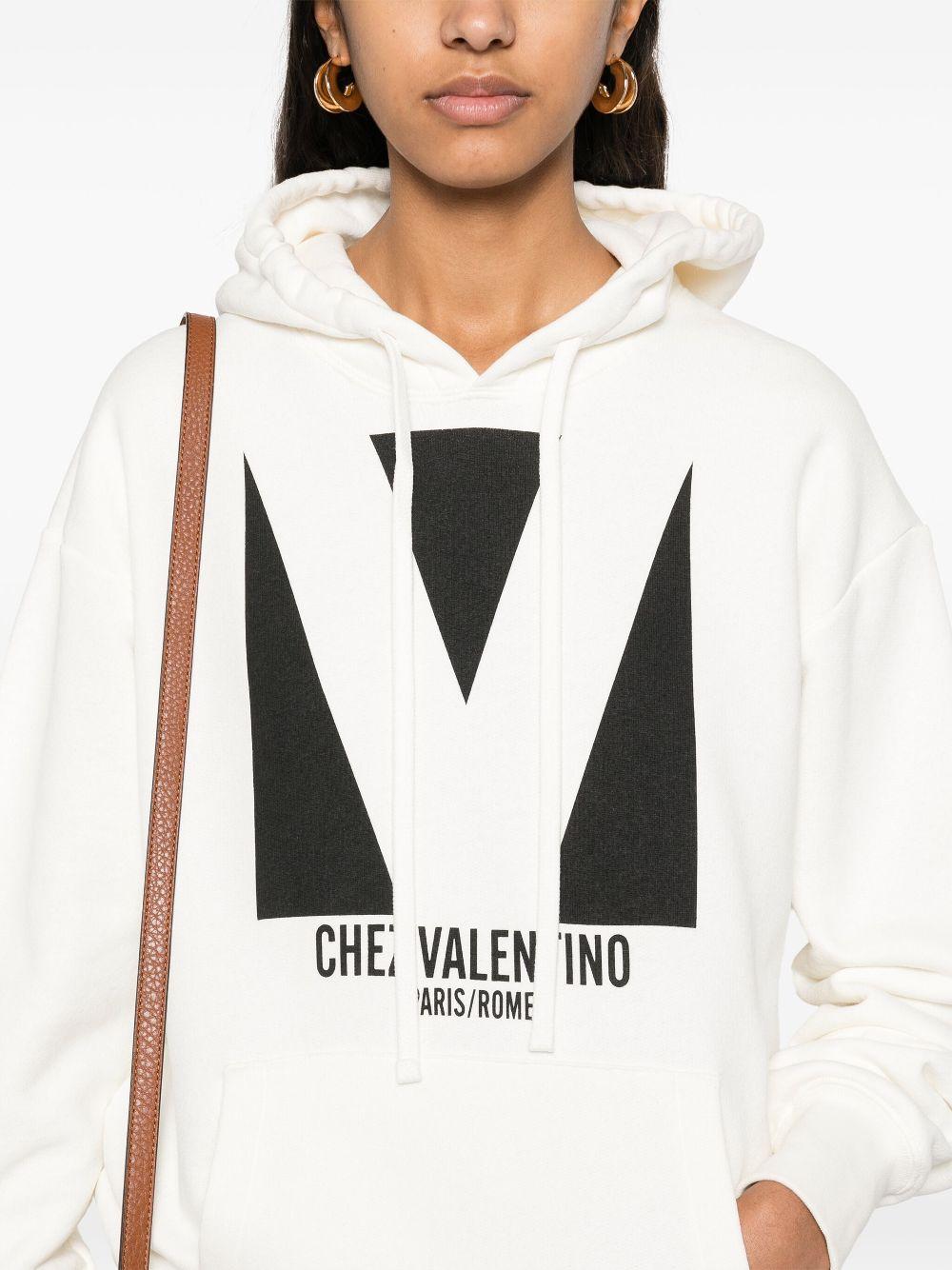 Chez Valentino hoodie<BR/><BR/><BR/> 6B3MF24I960 A03 VALENTINO GARAVANI