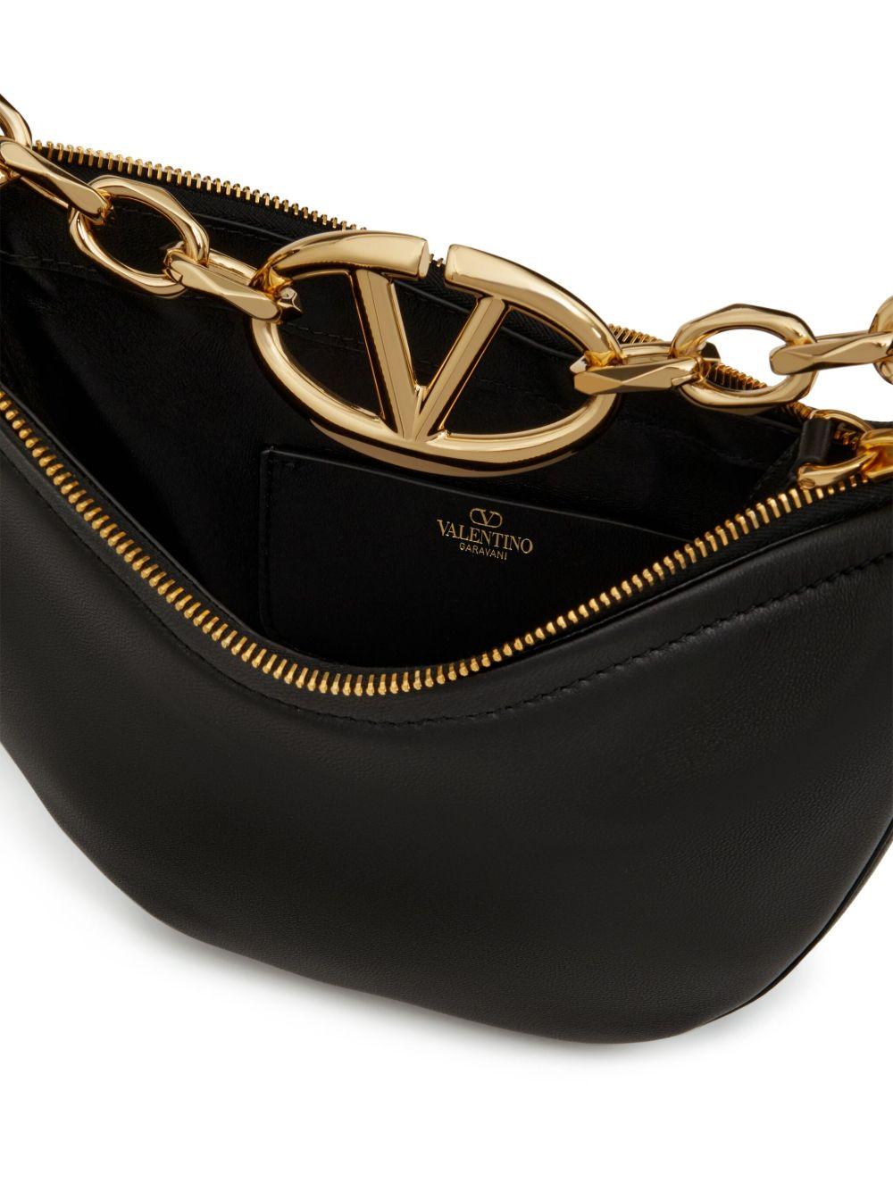 Mini VLogo Moon shoulder bag<BR/><BR/><BR/> ZW2B0Q43PHV 0NO VALENTINO GARAVANI