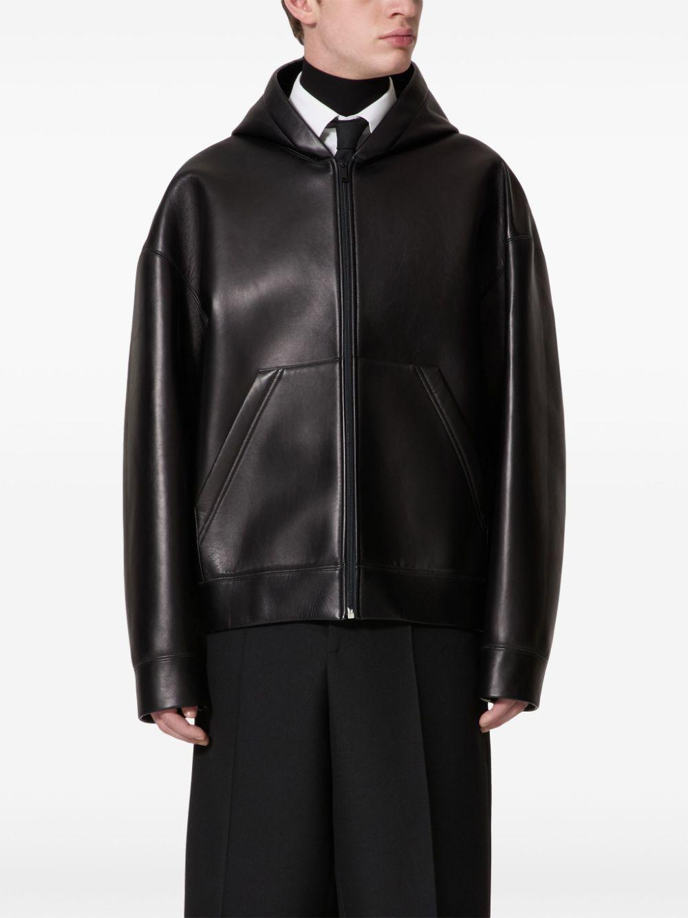 Leather lining jacket<BR/><BR/><BR/> 5V0NBP3CAGQ 0NO VALENTINO GARAVANI