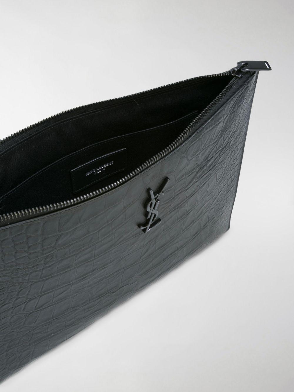 Clutch Monogram 453249 C9H0U1000 SAINT LAURENT