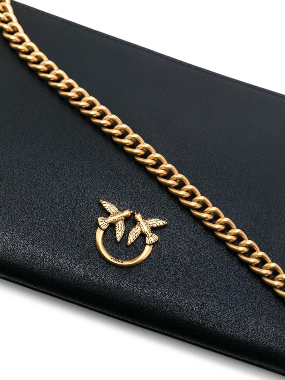 Love Birds-plaque shoulder bag 102747 A0F1Z99Q PINKO