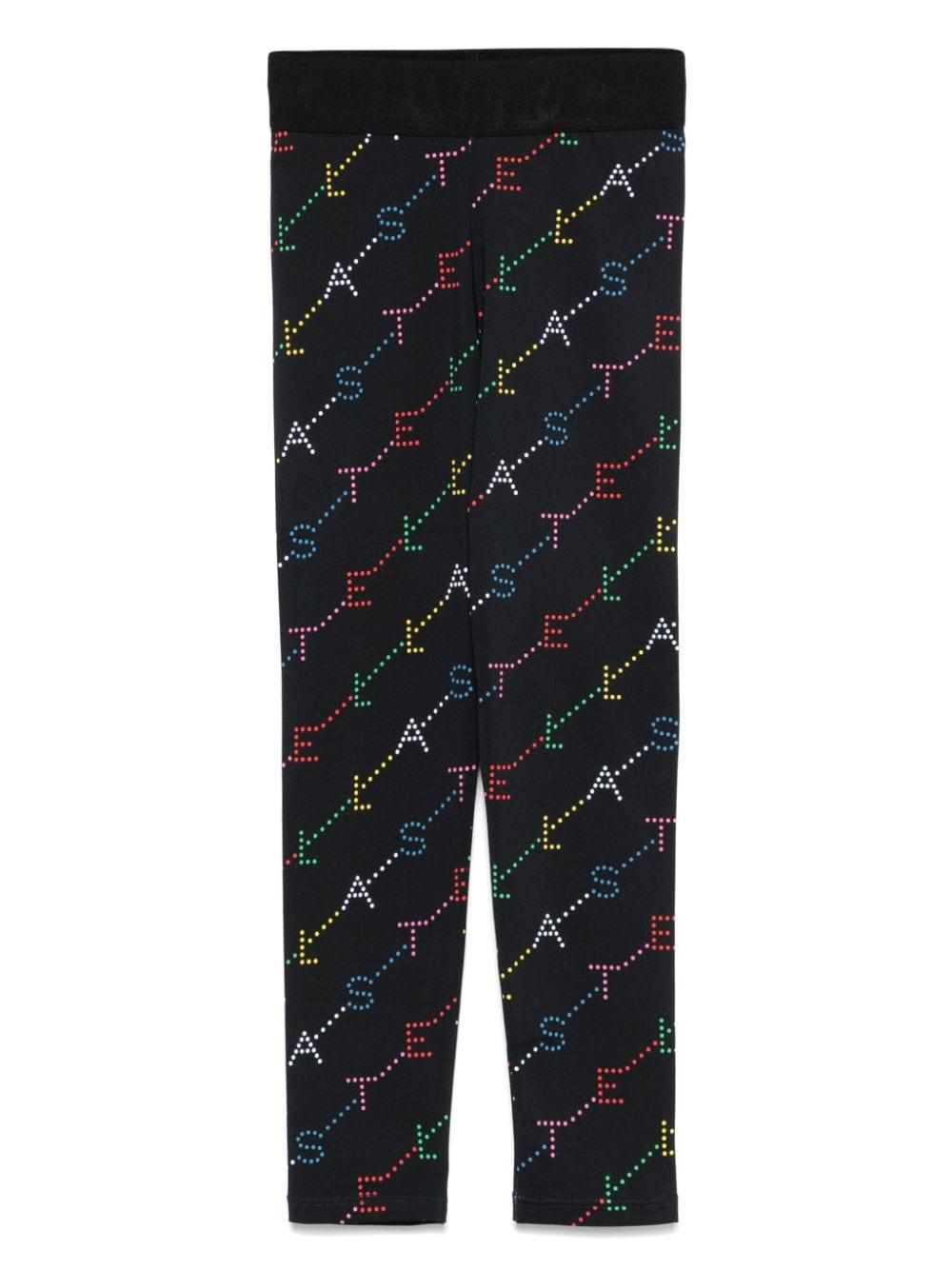 All-over logo leggings TV6C90 Z2027930MC STELLA McCARTNEY KIDS