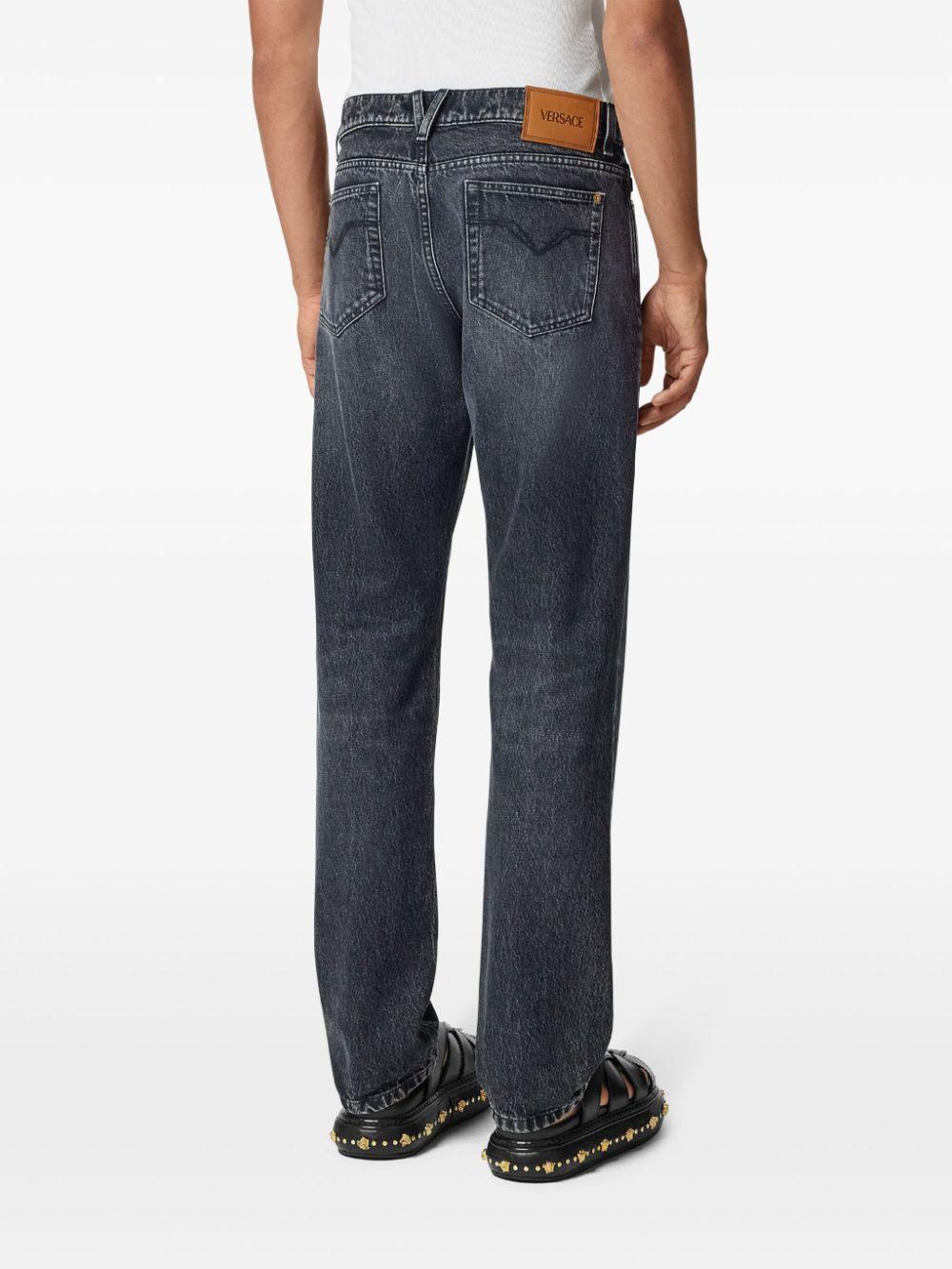 Medusa Head-motif jeans<BR/><BR/><BR/> 1019462 1A137181D810 VERSACE