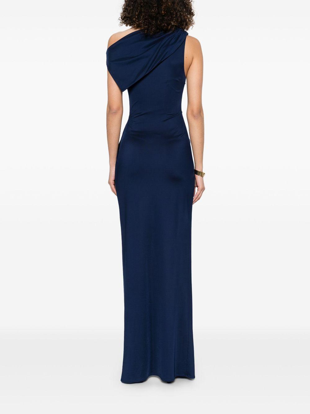 Abito asimmetrico in jersey<BR/><BR/><BR/><BR/> ABR0551E2 DC8 ELISABETTA FRANCHI