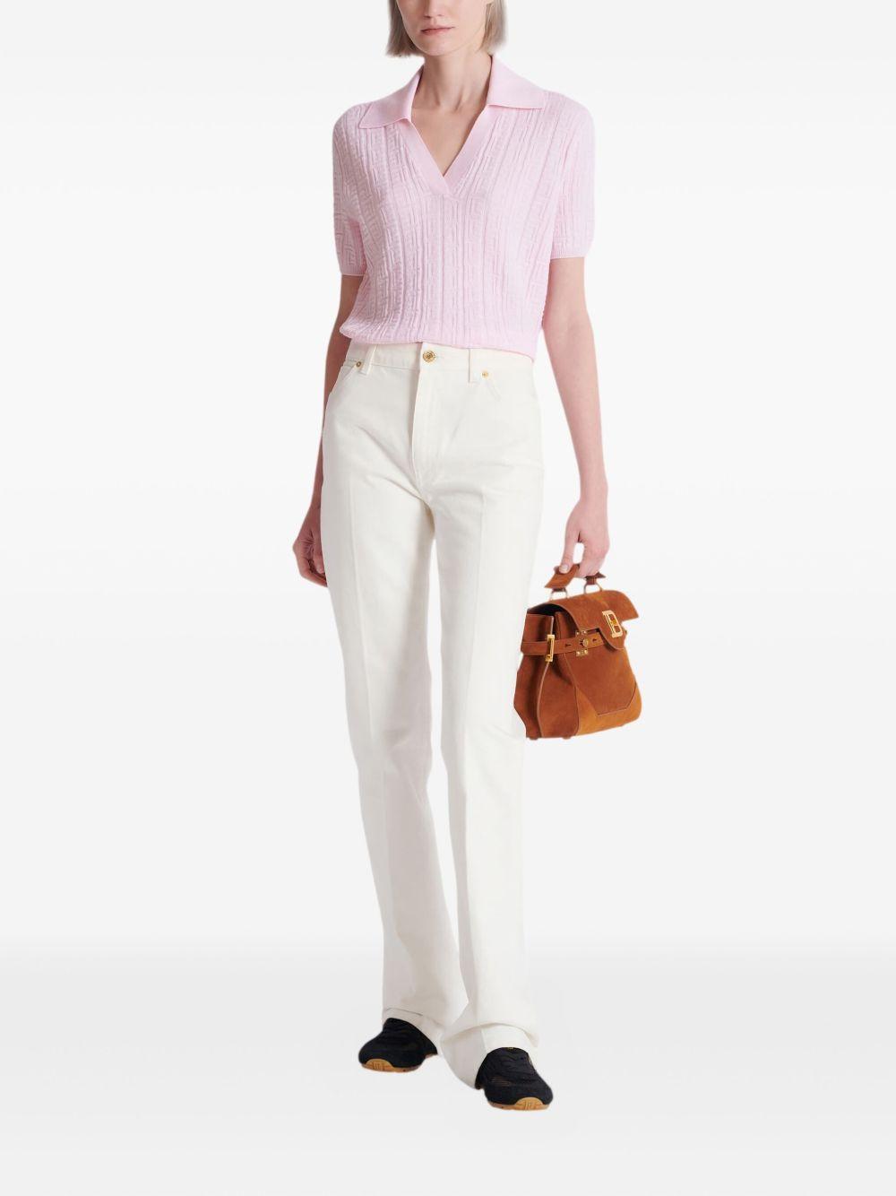 flared-leg jeans GF1MI070DG14 0FC BALMAIN