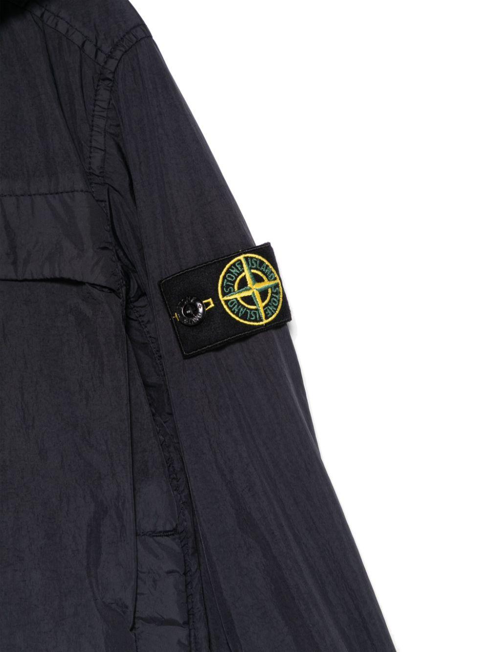 Compass-badge jacket<BR/><BR/><BR/> 41000 01V0020 STONE ISLAND KIDS