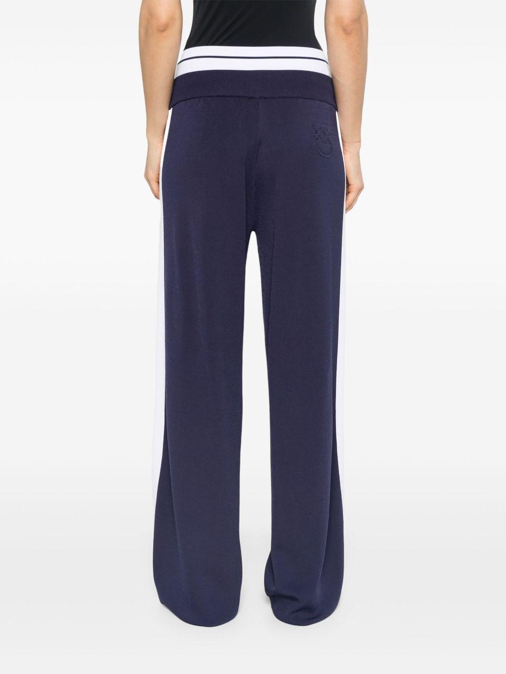 Logo-waistband track pants<BR/><BR/><BR/> 104888 A2FQEZ1 PINKO