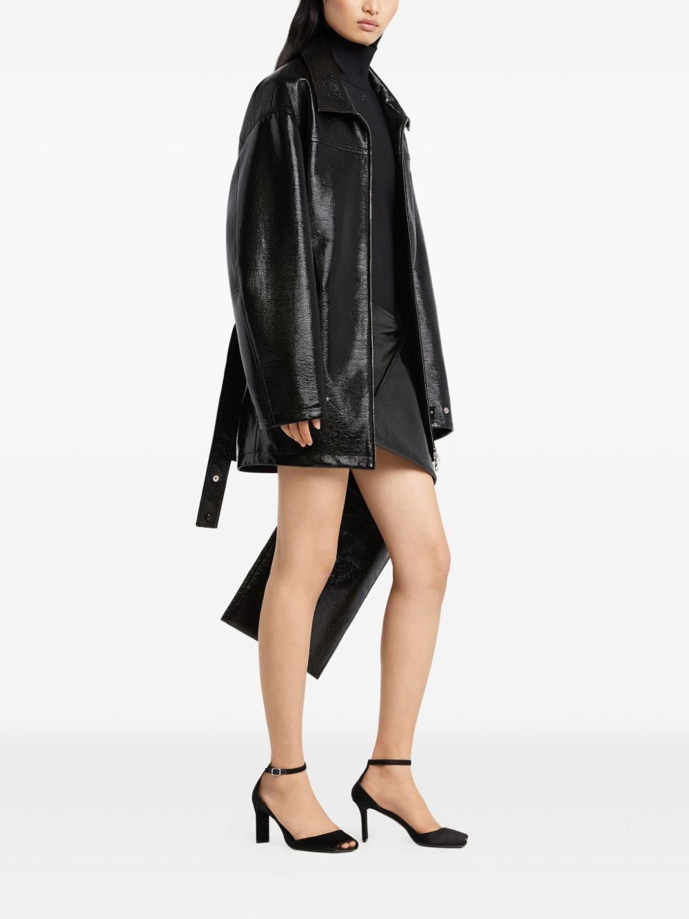 OVERSIZED VINYL JACKET 425CBL322VY0014 9999 COURRÈGES