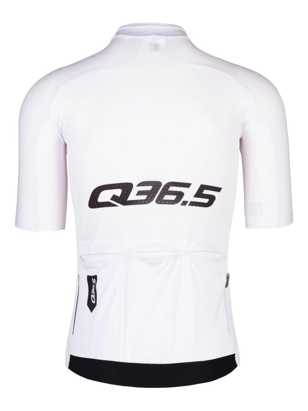Gregarius Pro Signature Jersey White<BR/> 032C.2 LOGO BLACK Q36.5