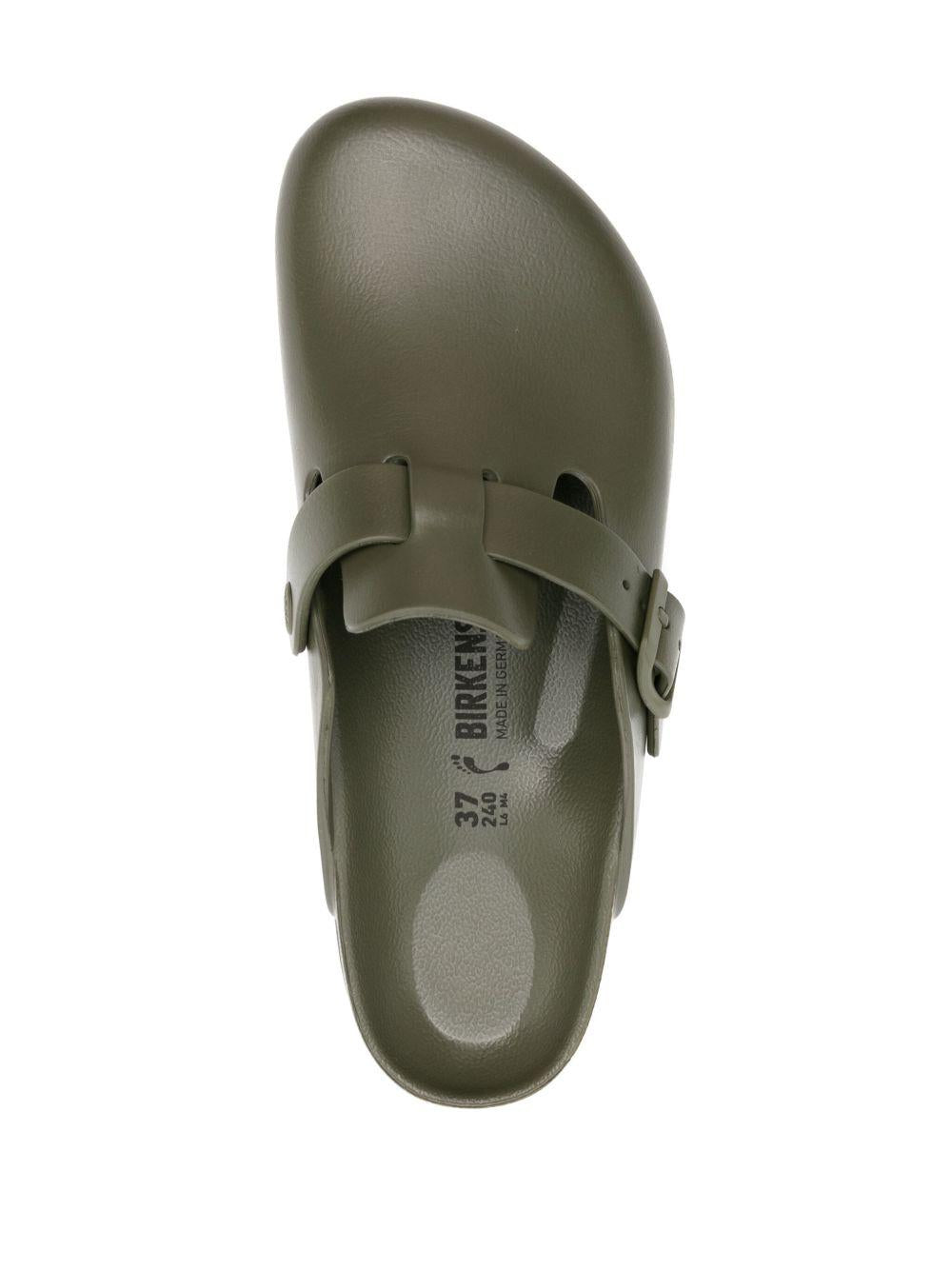 Boston slippers with buckle 1026238 KHAKI BIRKENSTOCK