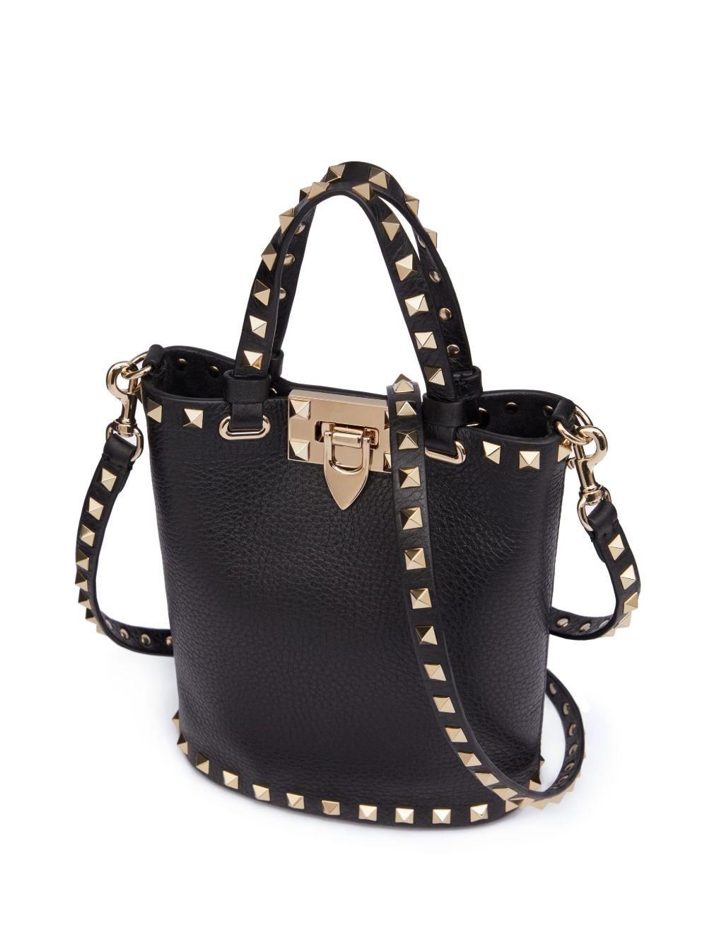 Rockstud leather crossbody bag<BR/><BR/><BR/> ZW2P0W31VSH 0NO VALENTINO GARAVANI