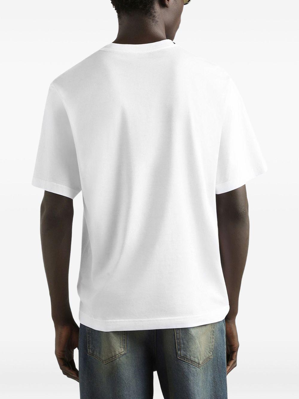 Jersey T-shirt with patch G8PN9Z G7PZFW0800 DOLCE & GABBANA