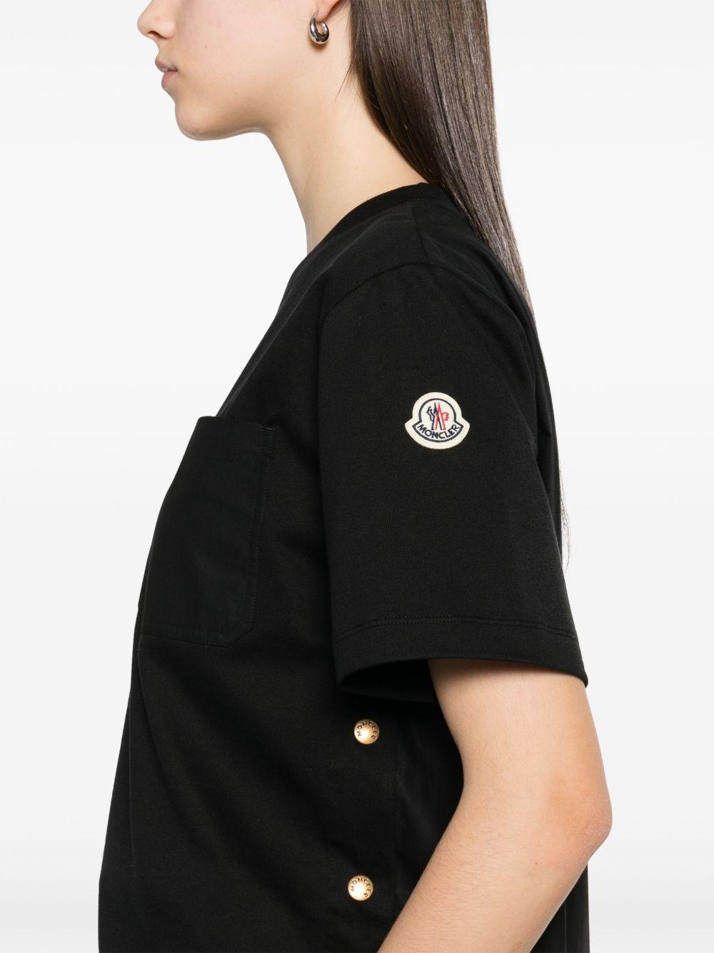 Patch-pocket cotton T-shirt<BR/><BR/><BR/> K10938C00020 89A4U999 MONCLER