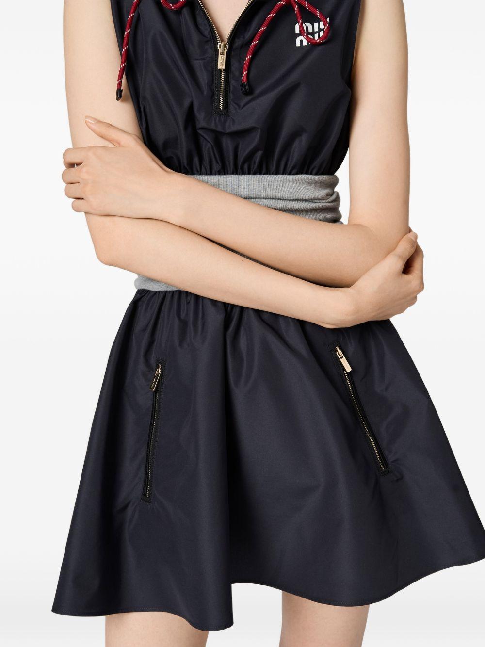 Technical fabric dress MF622319EC S-OOOF005R MIU MIU