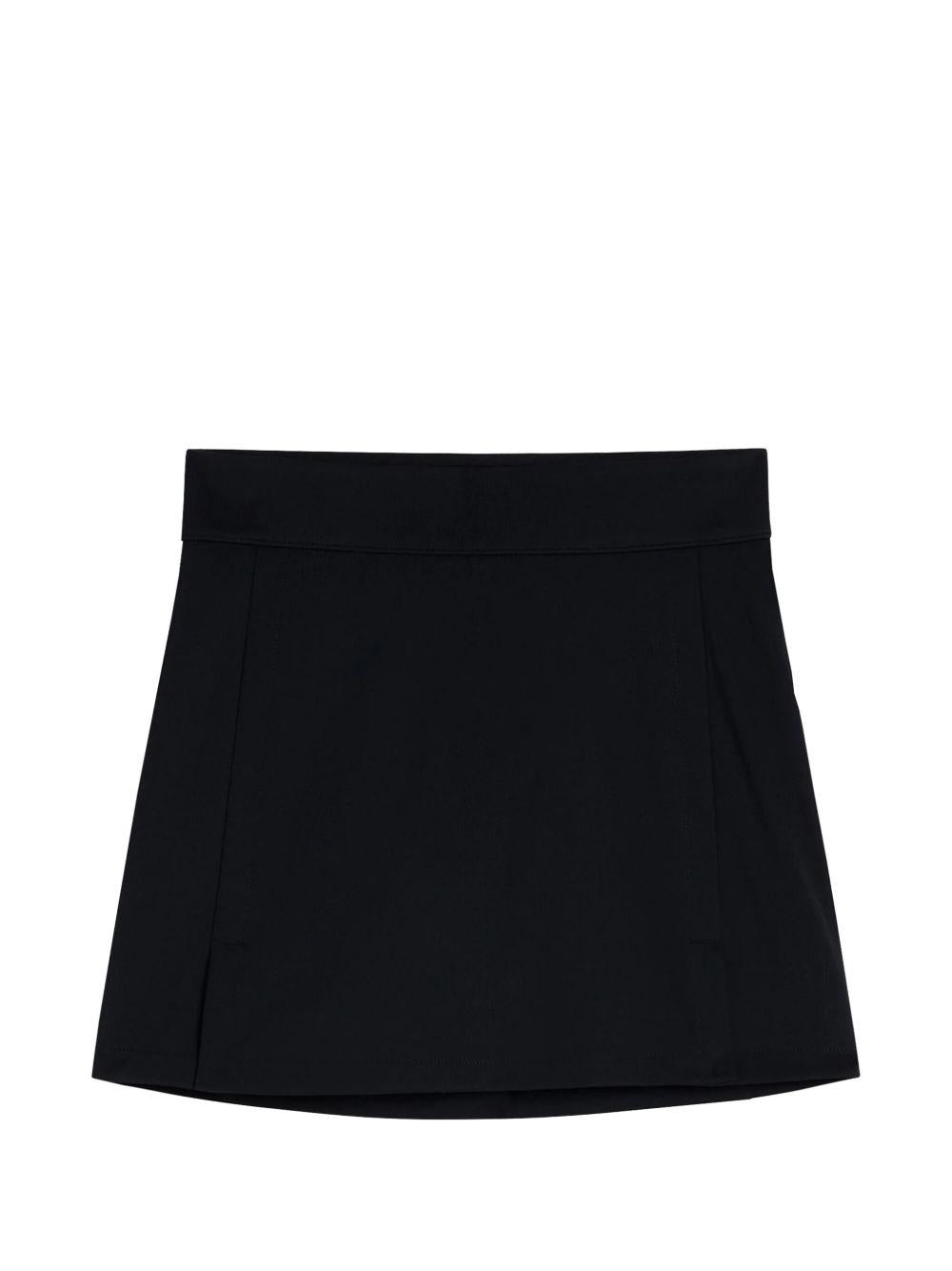 Black Amelie mid skirt GWSD07948 9999 J.LINDERBERG