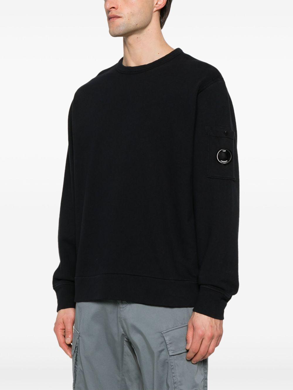 Lens-detailed sweatshirt<BR/><BR/><BR/> 18CMSS266A 110337O888 C.P. COMPANY