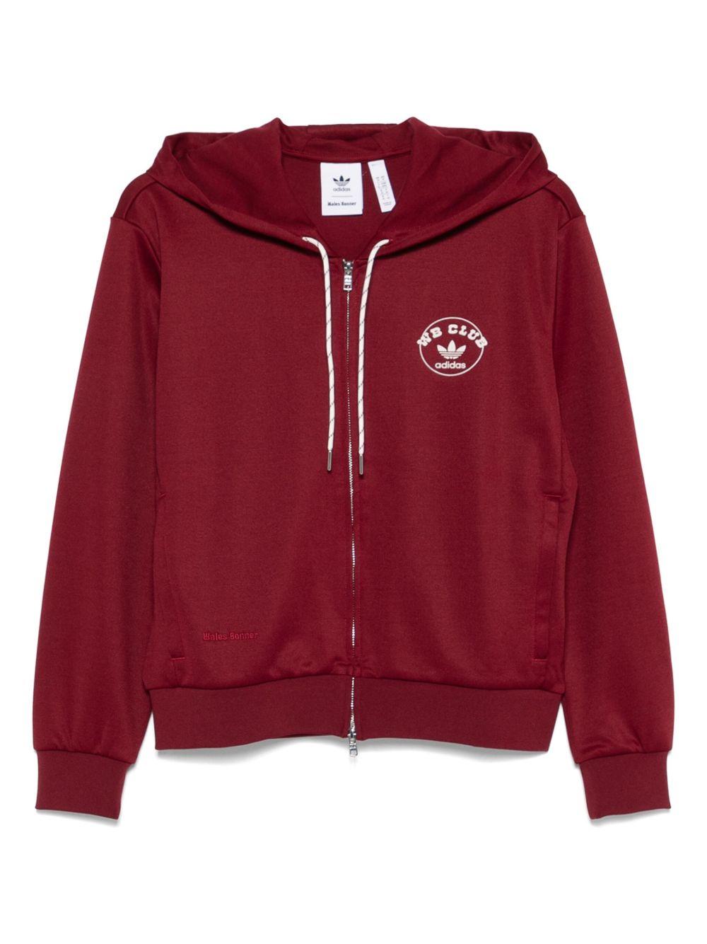Zip-up hoodie JM8298 CBURGU ADIDAS x Wales Bonner