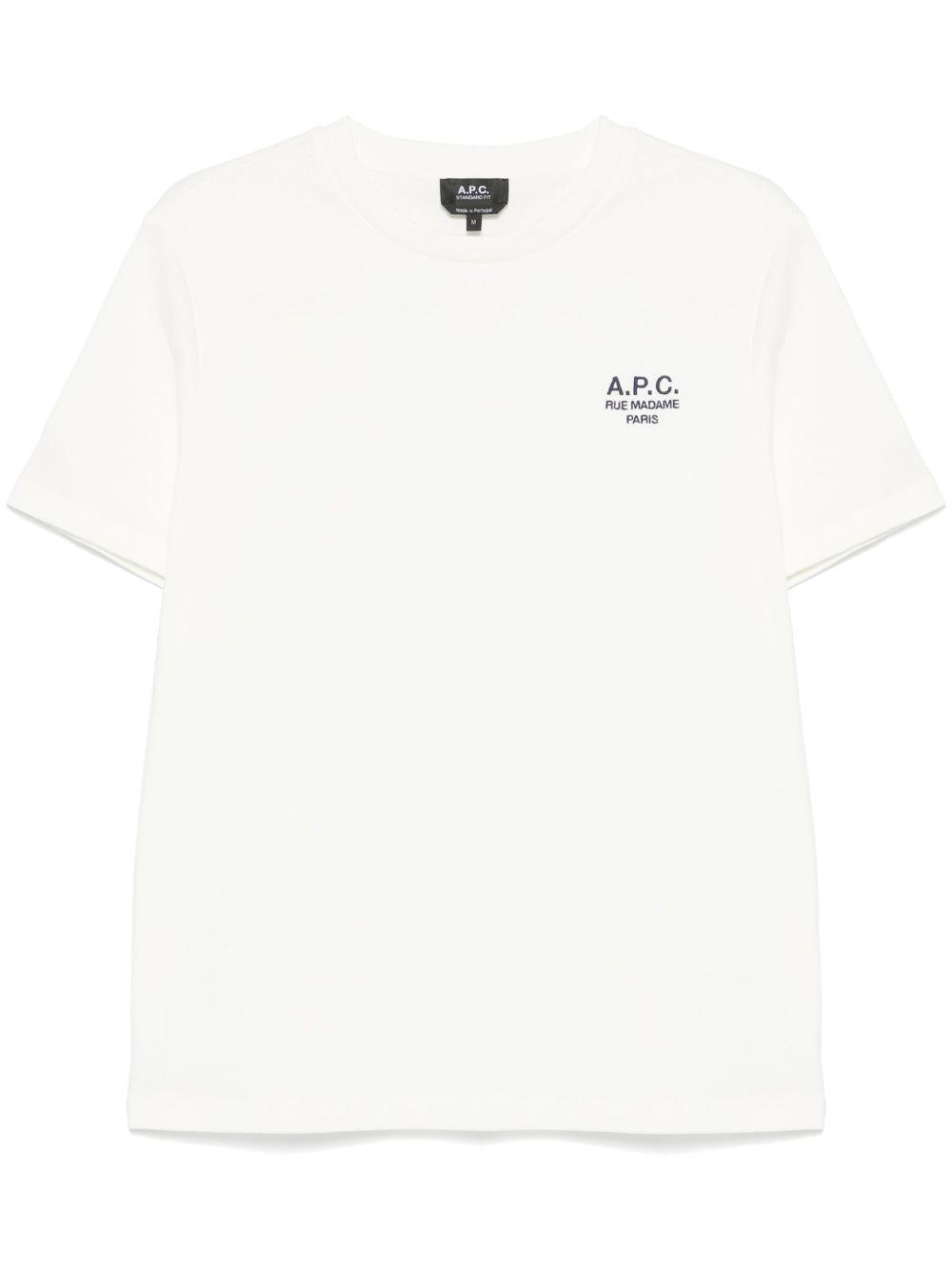 Embroidered-logo T-shirt COHBU M26388TAE A.P.C.