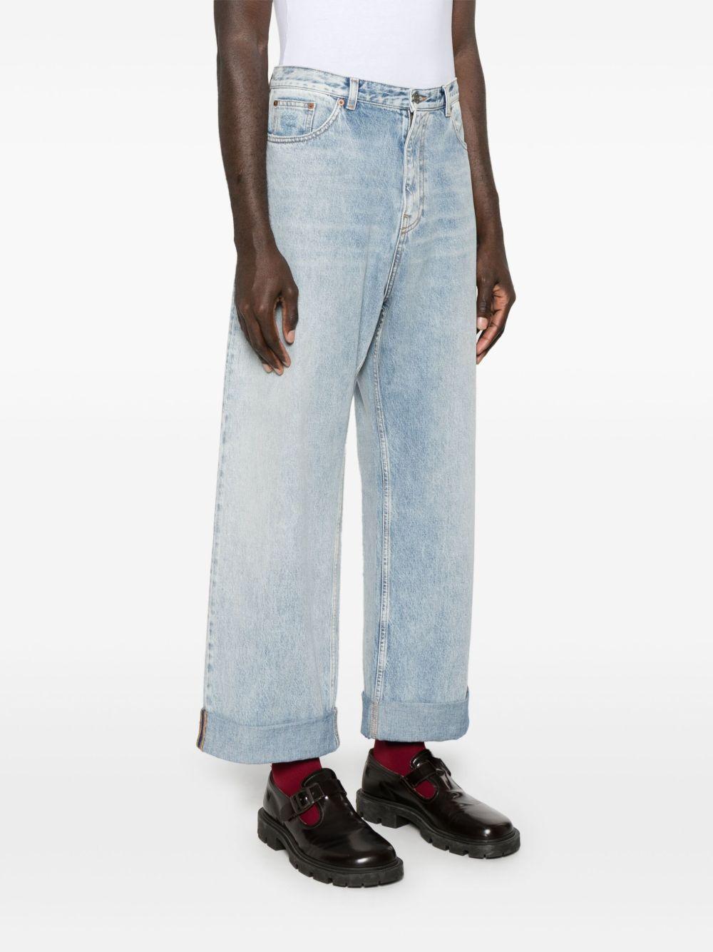 Wide-leg jeans<BR/><BR/><BR/> 6V3DE04GARE 508 VALENTINO GARAVANI
