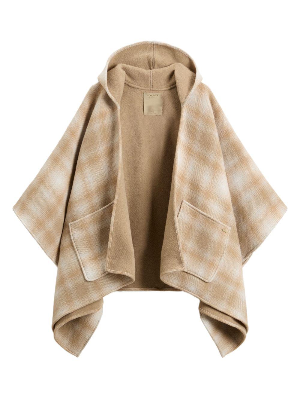 Wool blend cape CFWWAC2017FRUT5147 8912 WOOLRICH