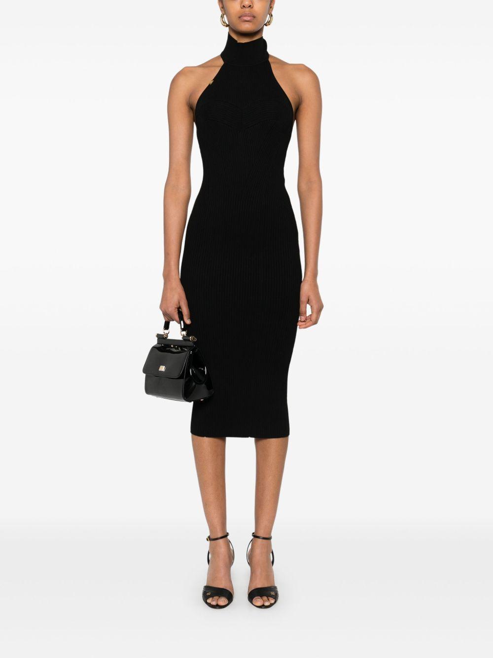 Ribbed-knit dress<BR/><BR/><BR/> AM60S51E2 110 ELISABETTA FRANCHI