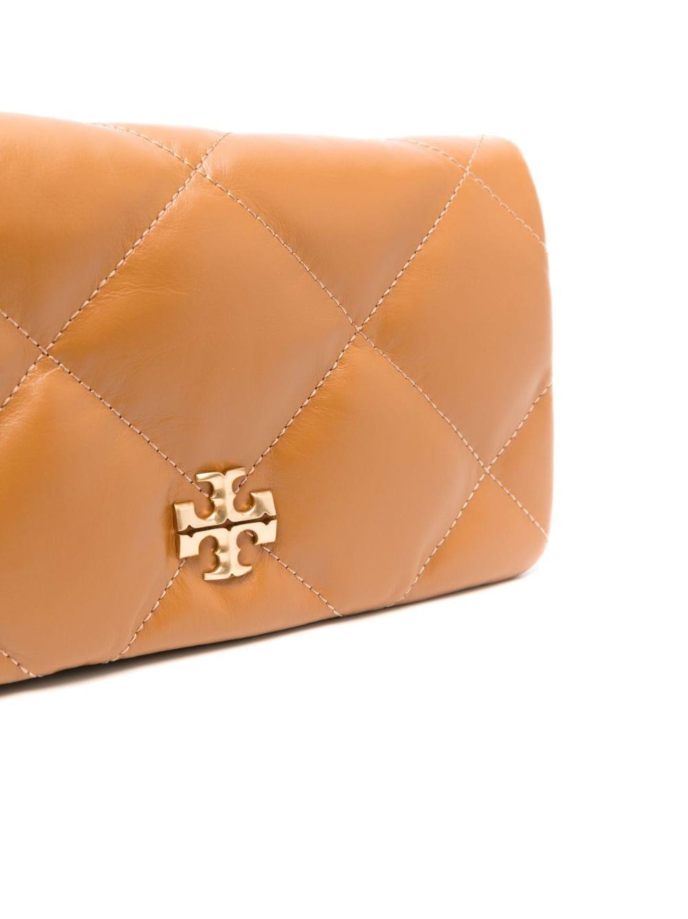 Kira diamond-quilted clutch<BR/><BR/> 158624 202 TORY BURCH