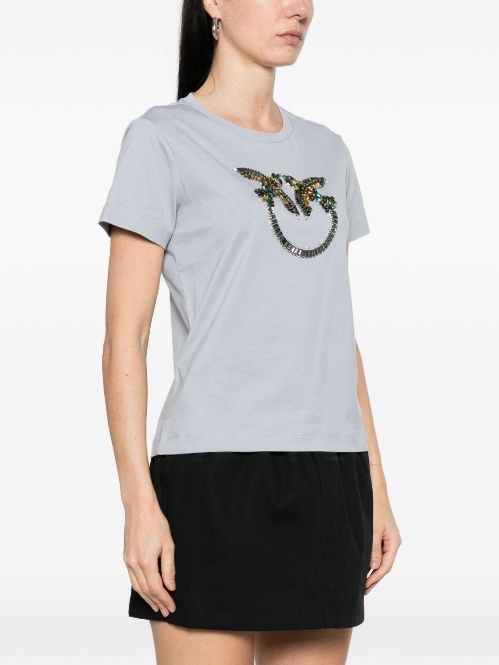 quentin logo t-shirt 100535 A33FE87 PINKO