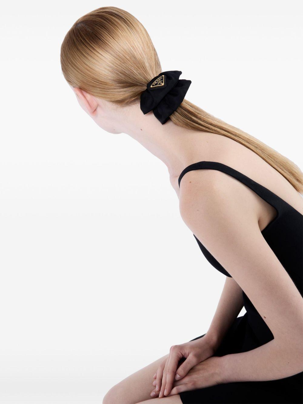 Triangle-logo scrunchie 1IF0152DMI F0632 PRADA