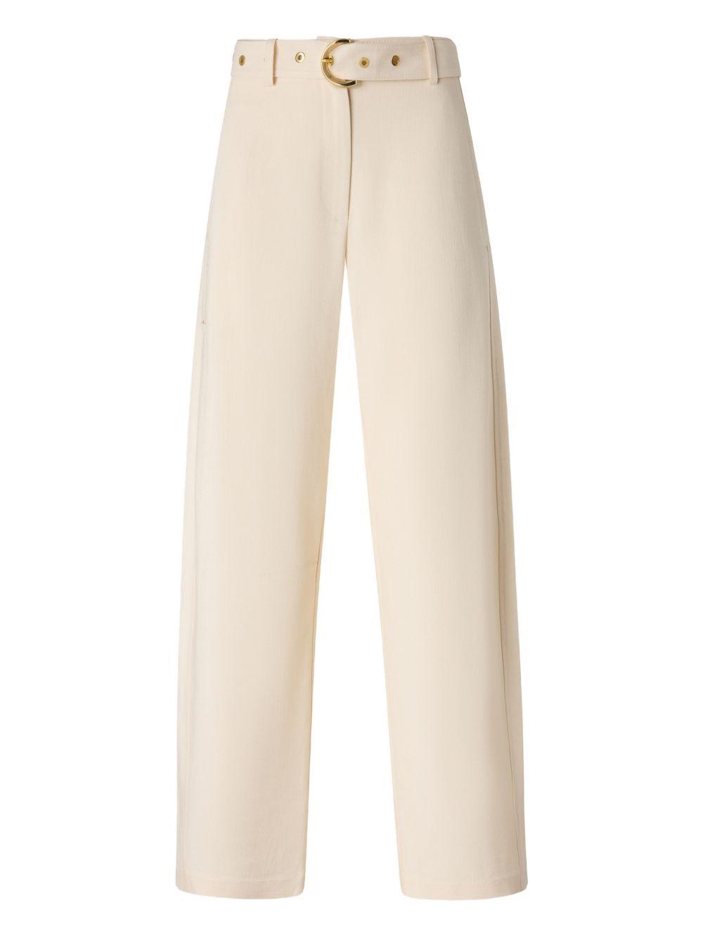 Trousers with belt 106492 A2W6C00 PINKO