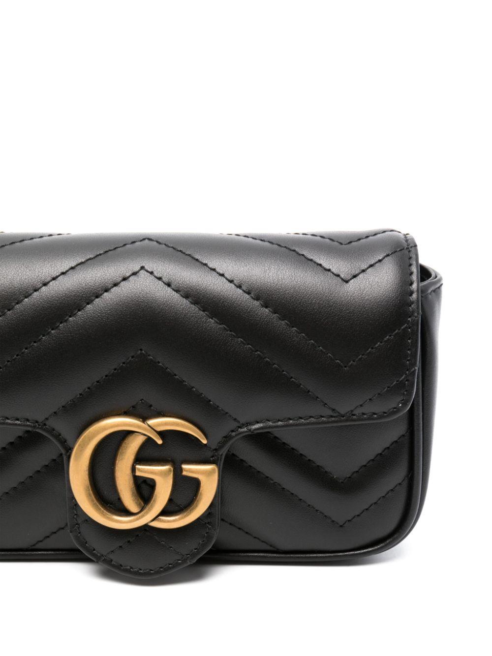 Mini GG Marmont cross body bag<BR/><BR/><BR/> 476433 DTDCT1000 GUCCI