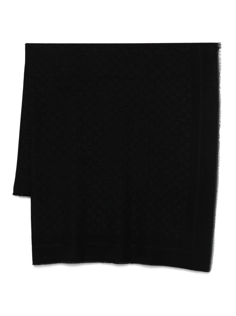Scarf with logo pattern SC10F56E2 110 ELISABETTA FRANCHI