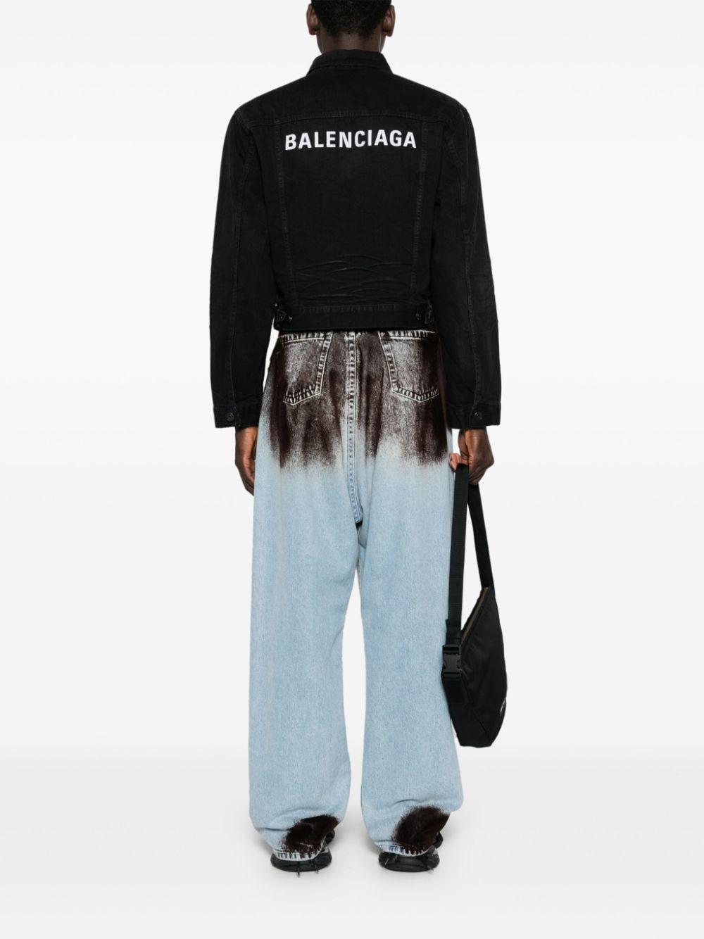 Cotton denim jacket<BR/><BR/><BR/> 790869 TQW541071 BALENCIAGA