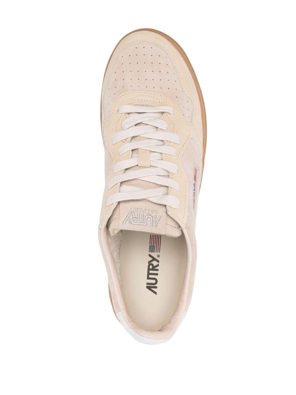 Medalist sneakers AULM XS17MIX/SUEDE/ SAND/ECRU AUTRY