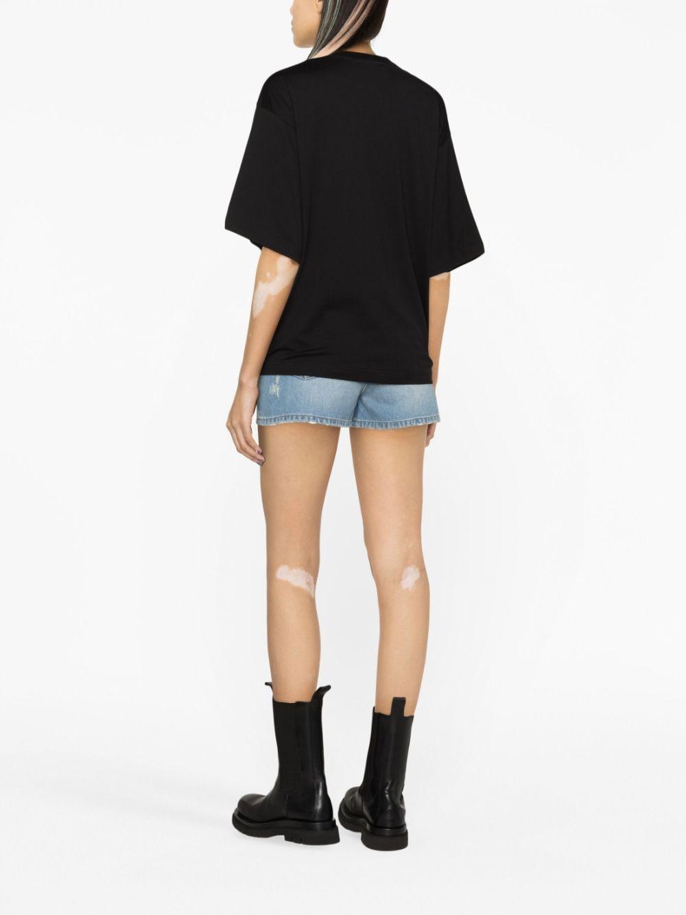logo-print cotton T-shirt<BR/><BR/><BR/> F8U10T G7H4PN0000 DOLCE & GABBANA