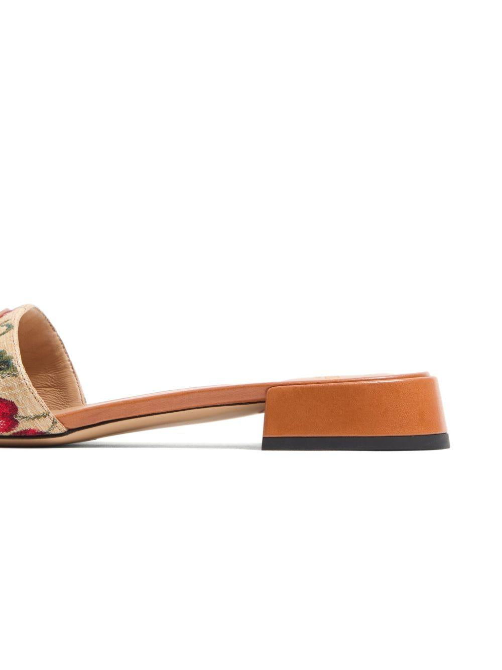 VLOGO SIGNATURE CHERRYFIC SLIDE SANDAL 6W0S0LT0NNX 32H VALENTINO GARAVANI