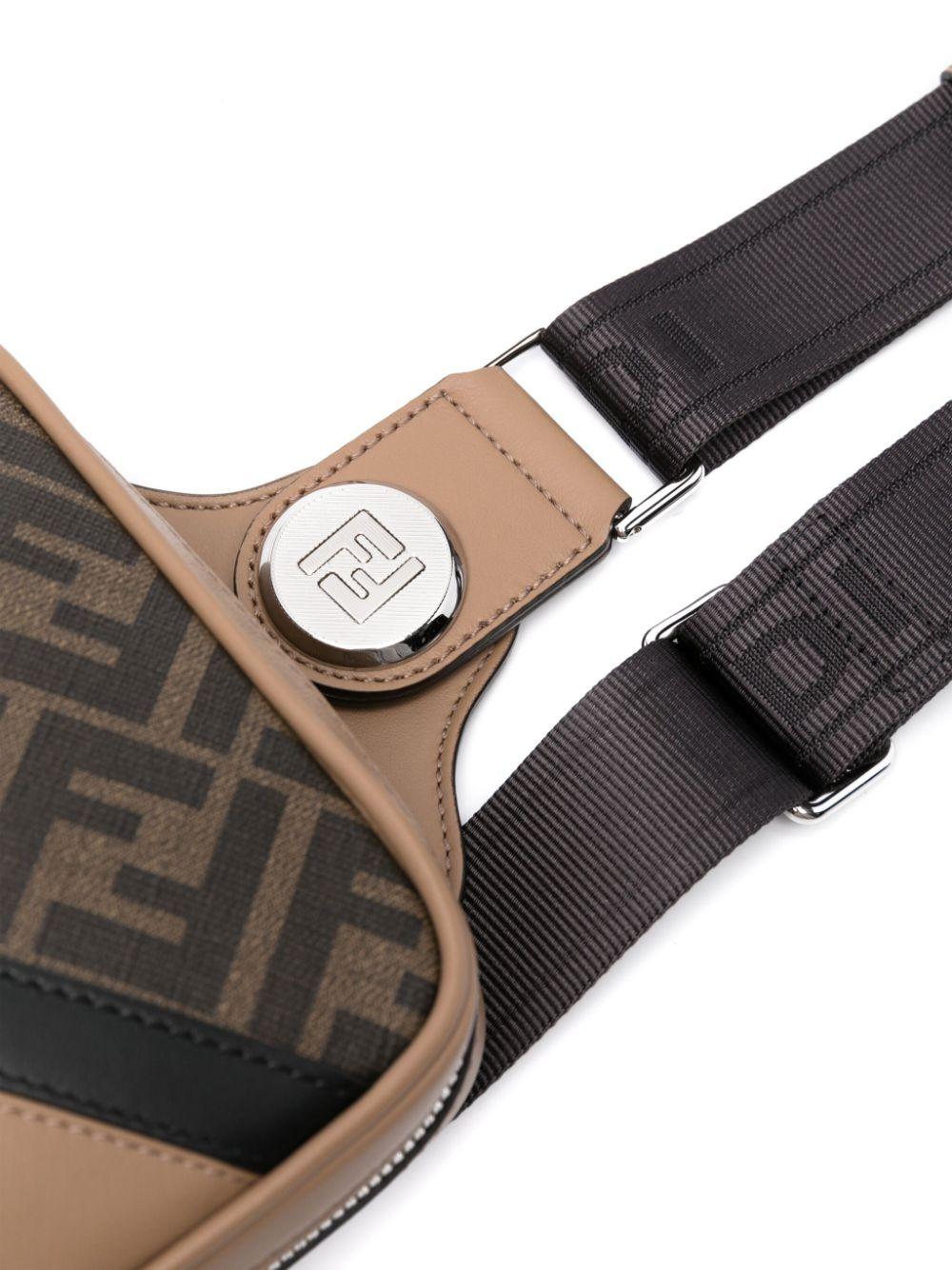 Monogram messenger bag<BR/><BR/><BR/> 7VZ085 ARMDF1EGA FENDI